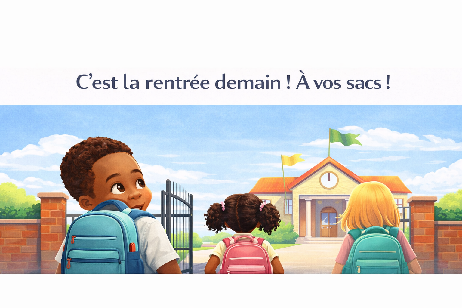 Image pour Rentrée des classes